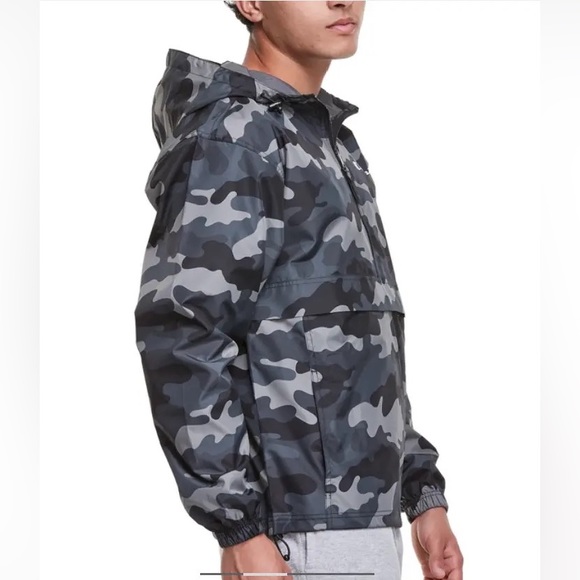 NWT💗🆕 Champion Mens Camo 1/2 Zip HOODED PULLOVER L - Picture 10 of 12